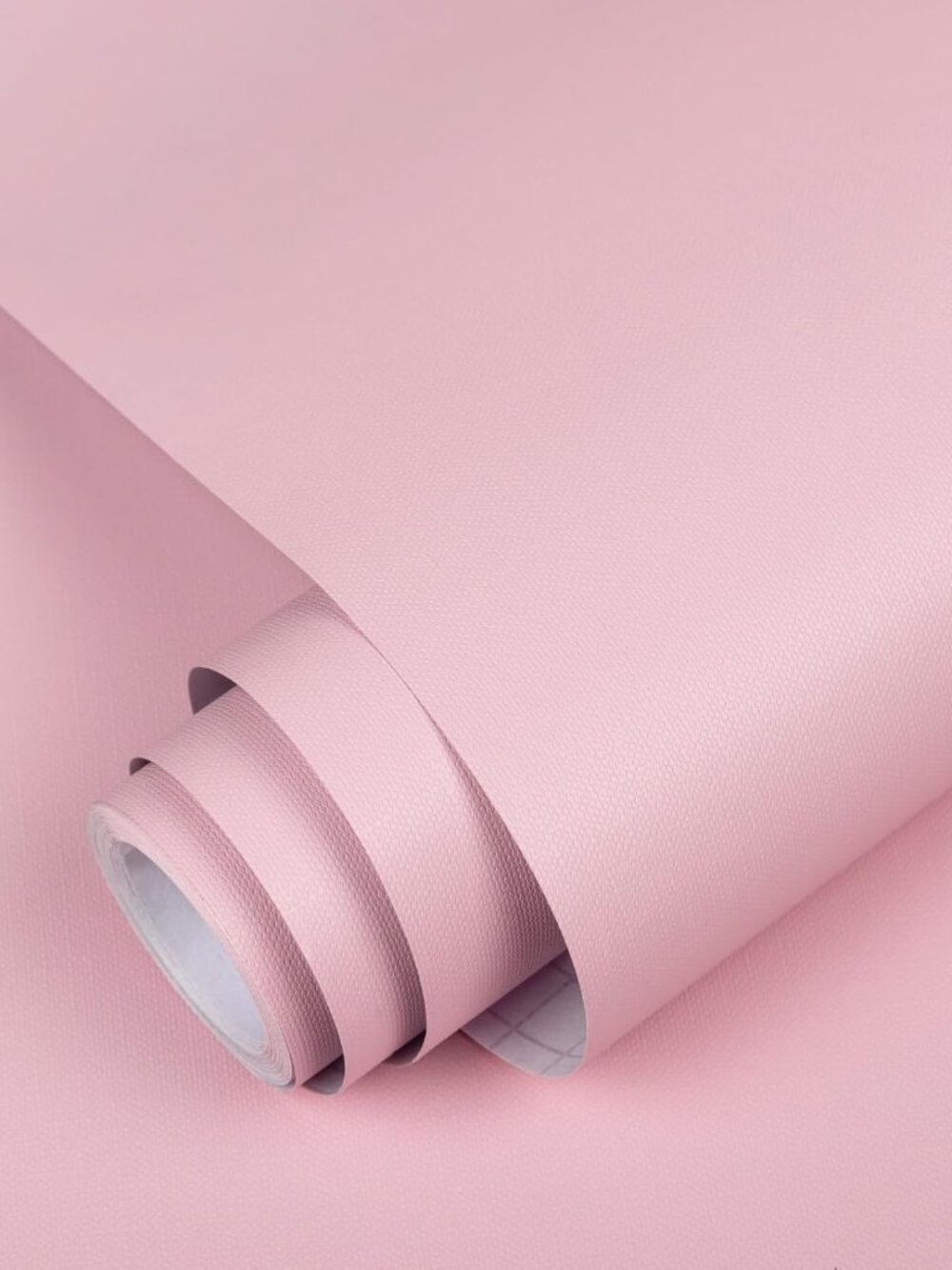 Pink Peel and Stick Wallpaper Self-Adhesive Contact Paper Not Ease Torn